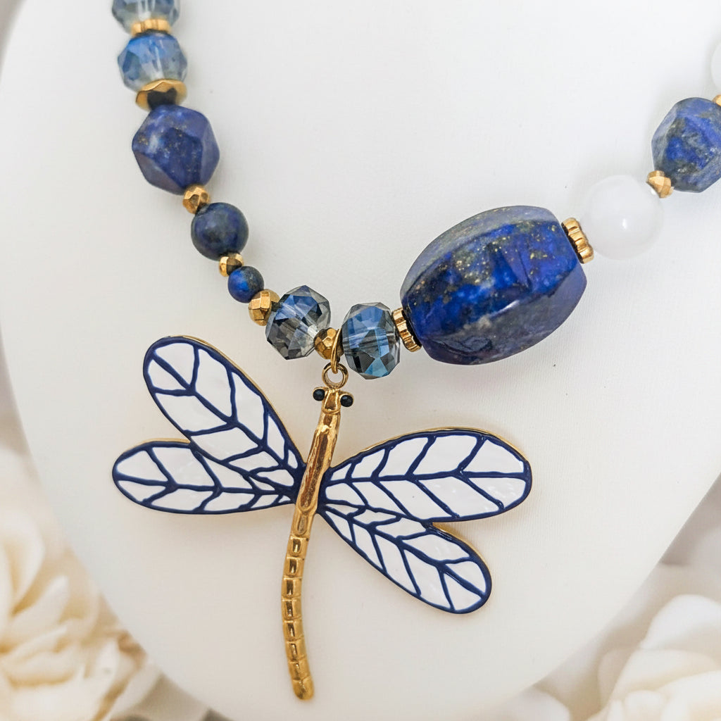 Blue Hope  - Lapis Lazuli & Moonstone