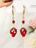 Strawberry Bliss - Rose Quartz & Red Jade