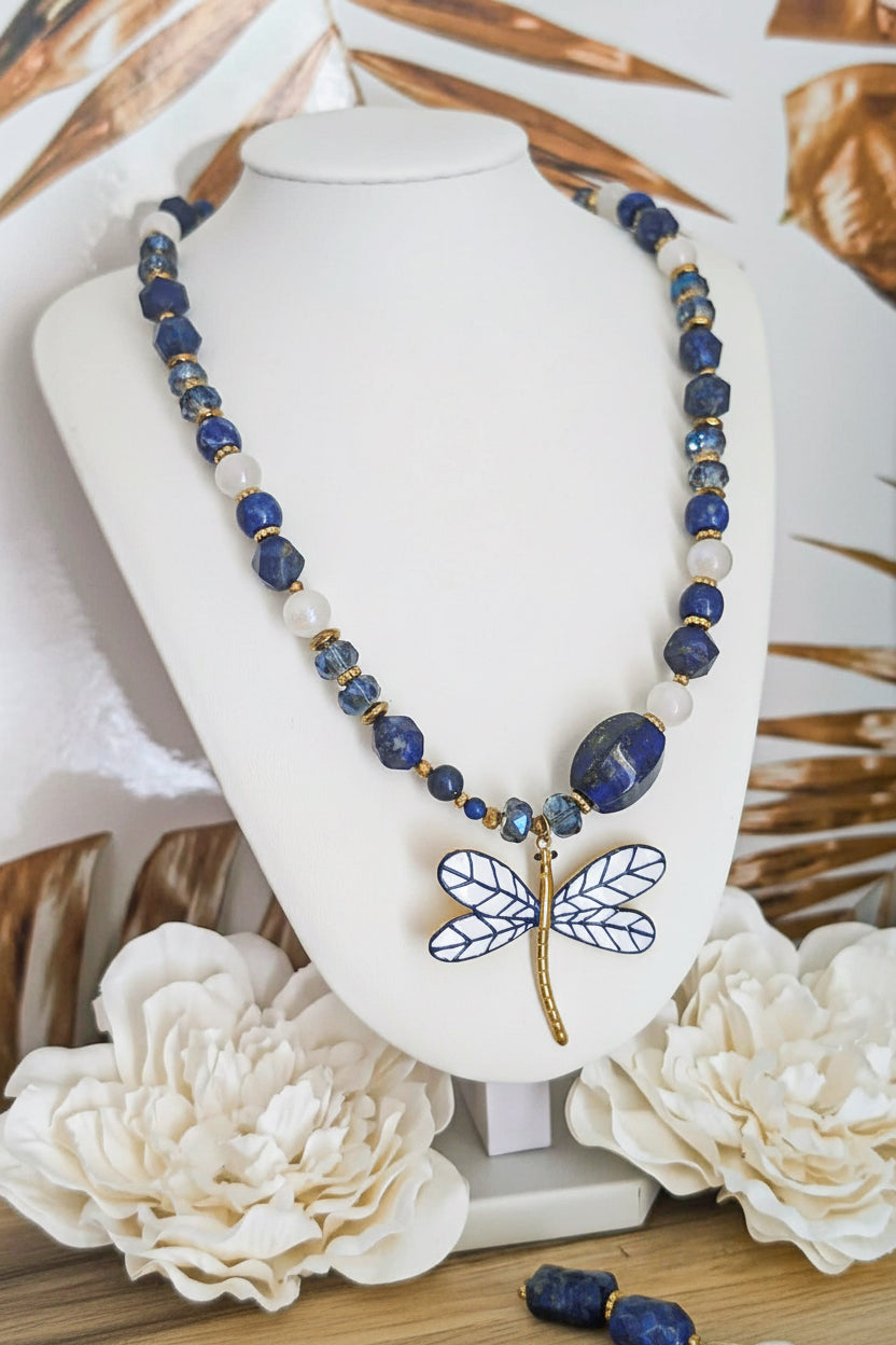 Blue Hope  - Lapis Lazuli & Moonstone