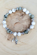Kiwi - Howlite & Kiwi Jasper
