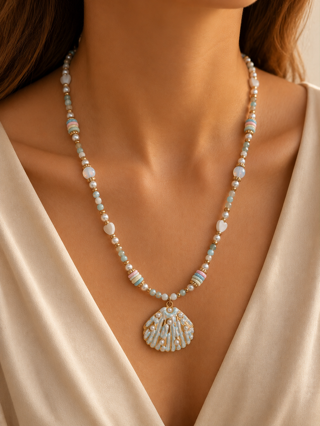 Larimar Tide - Larimar & Amazonite