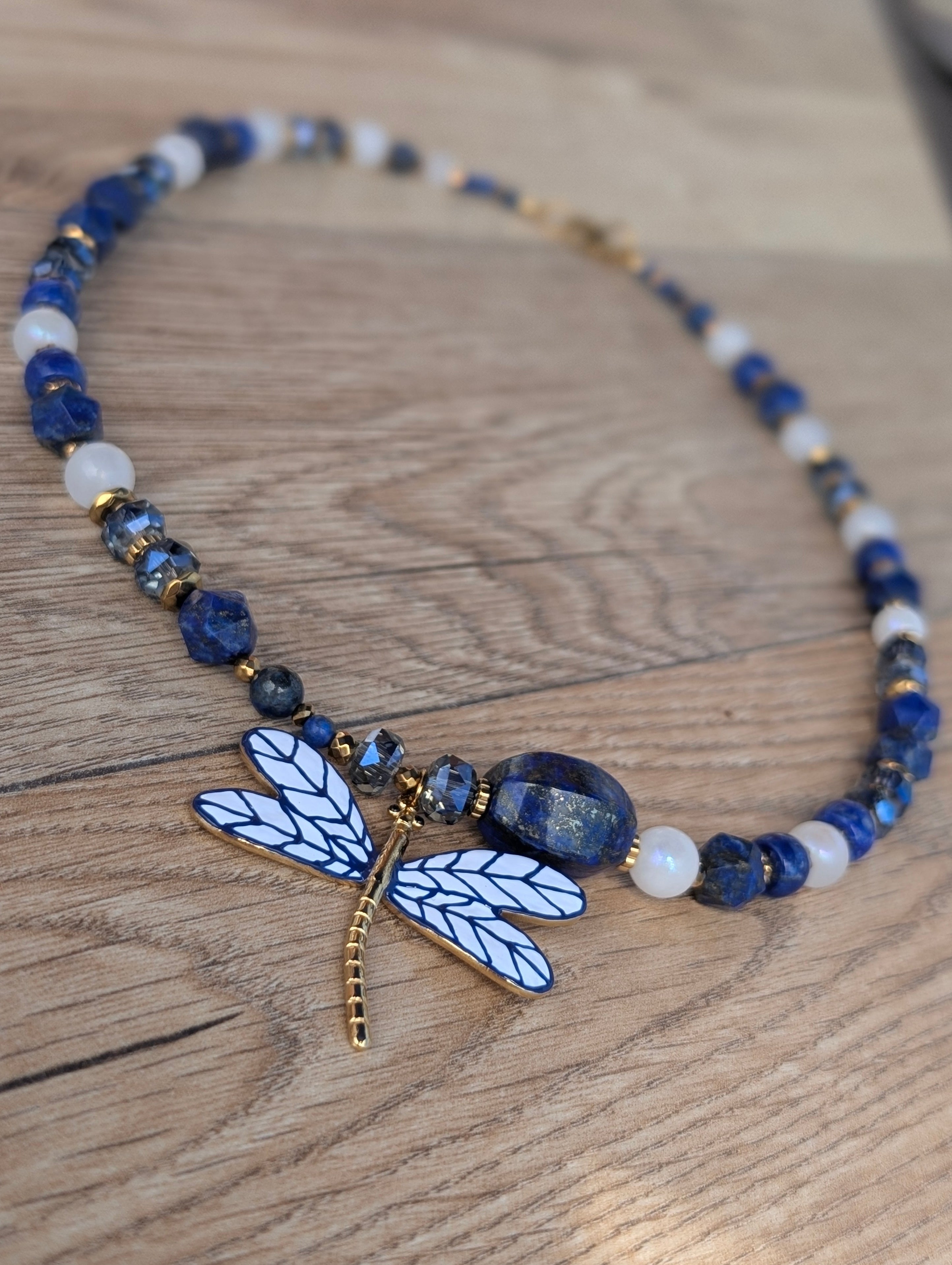 Blue Hope  - Lapis Lazuli & Moonstone
