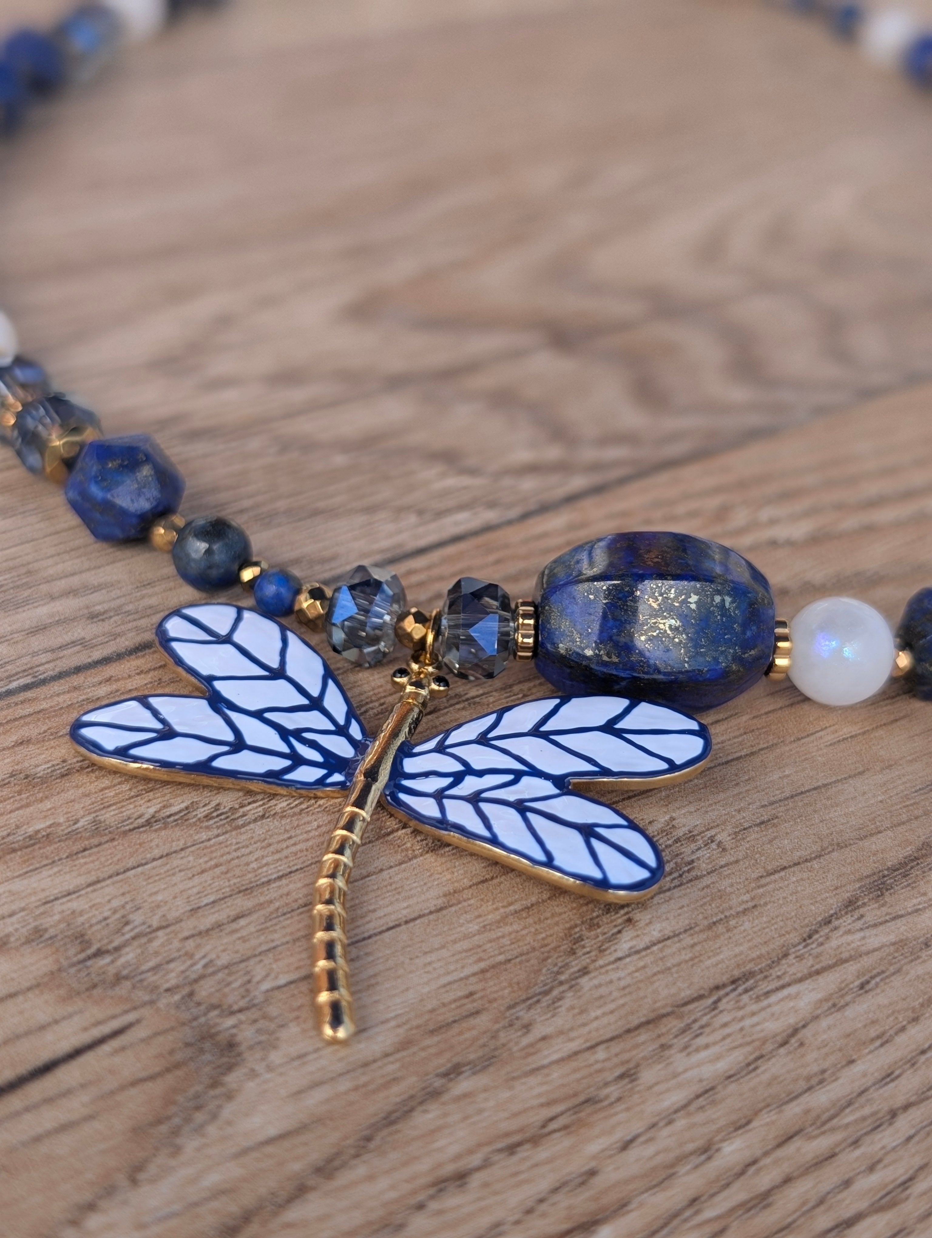 Blue Hope  - Lapis Lazuli & Moonstone