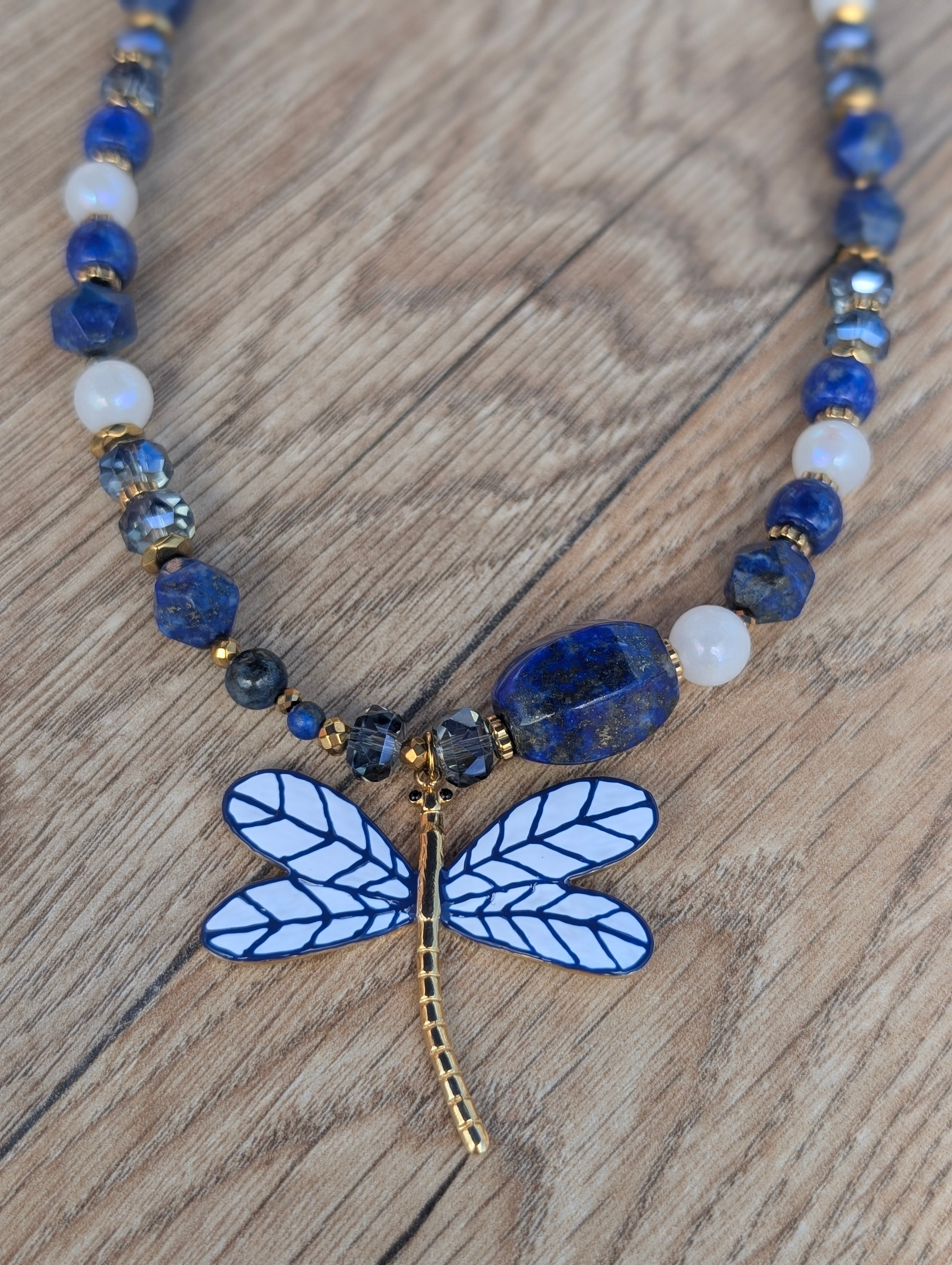 Blue Hope  - Lapis Lazuli & Moonstone