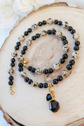Eclipse - Dalmatian Jasper & Black Onyx & Tourmaline