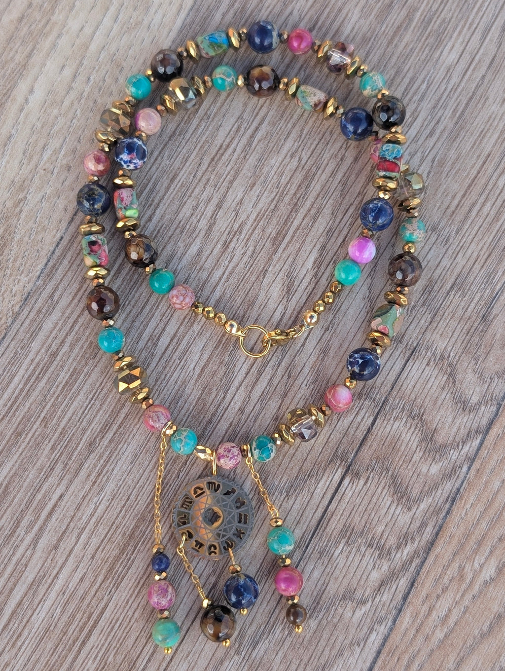 Astrolog - Imperial Jasper + Brown Agate