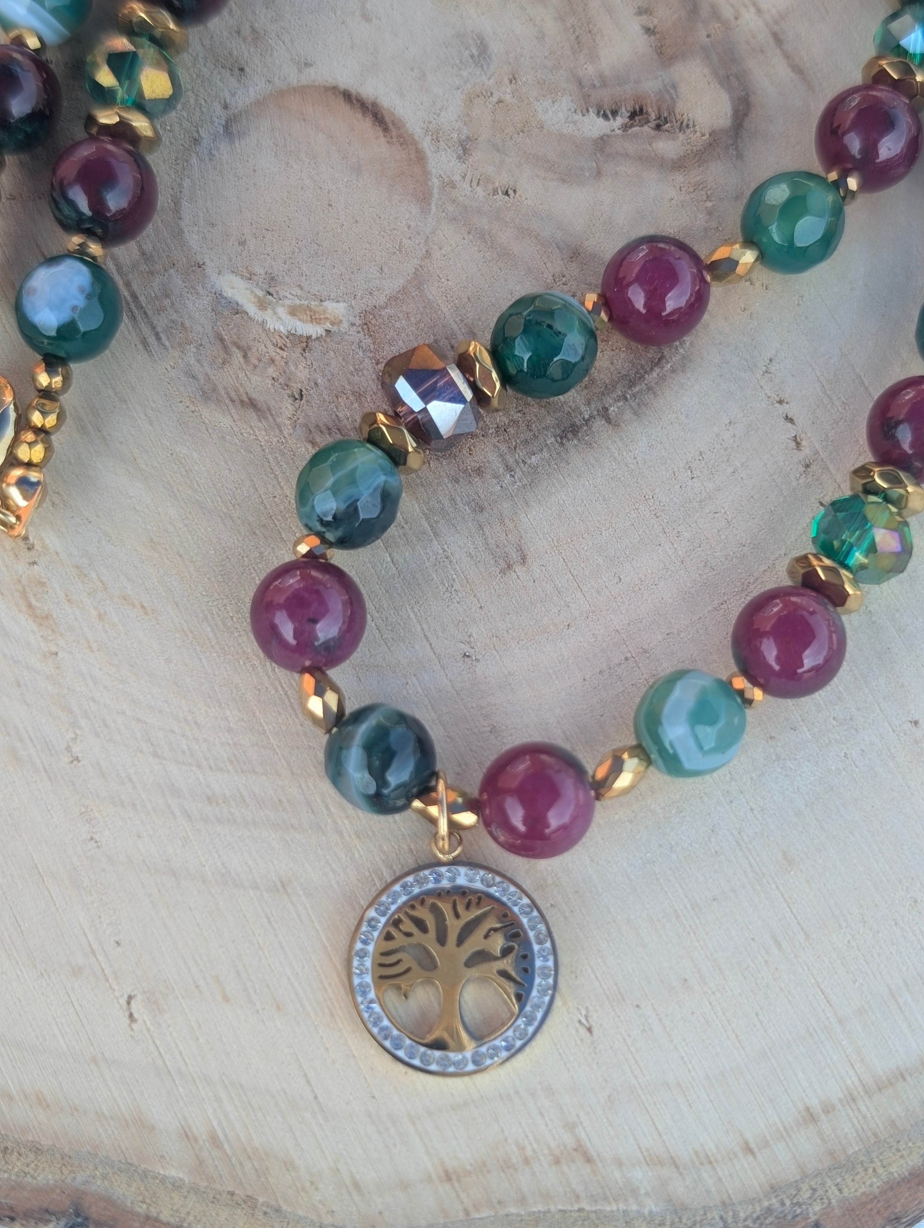 Forest Treasure - Zoisite & Green Agate