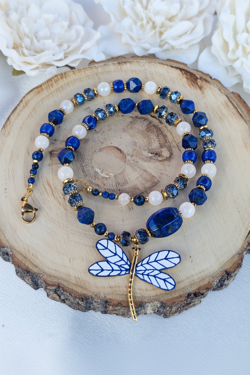 Blue Hope  - Lapis Lazuli & Moonstone