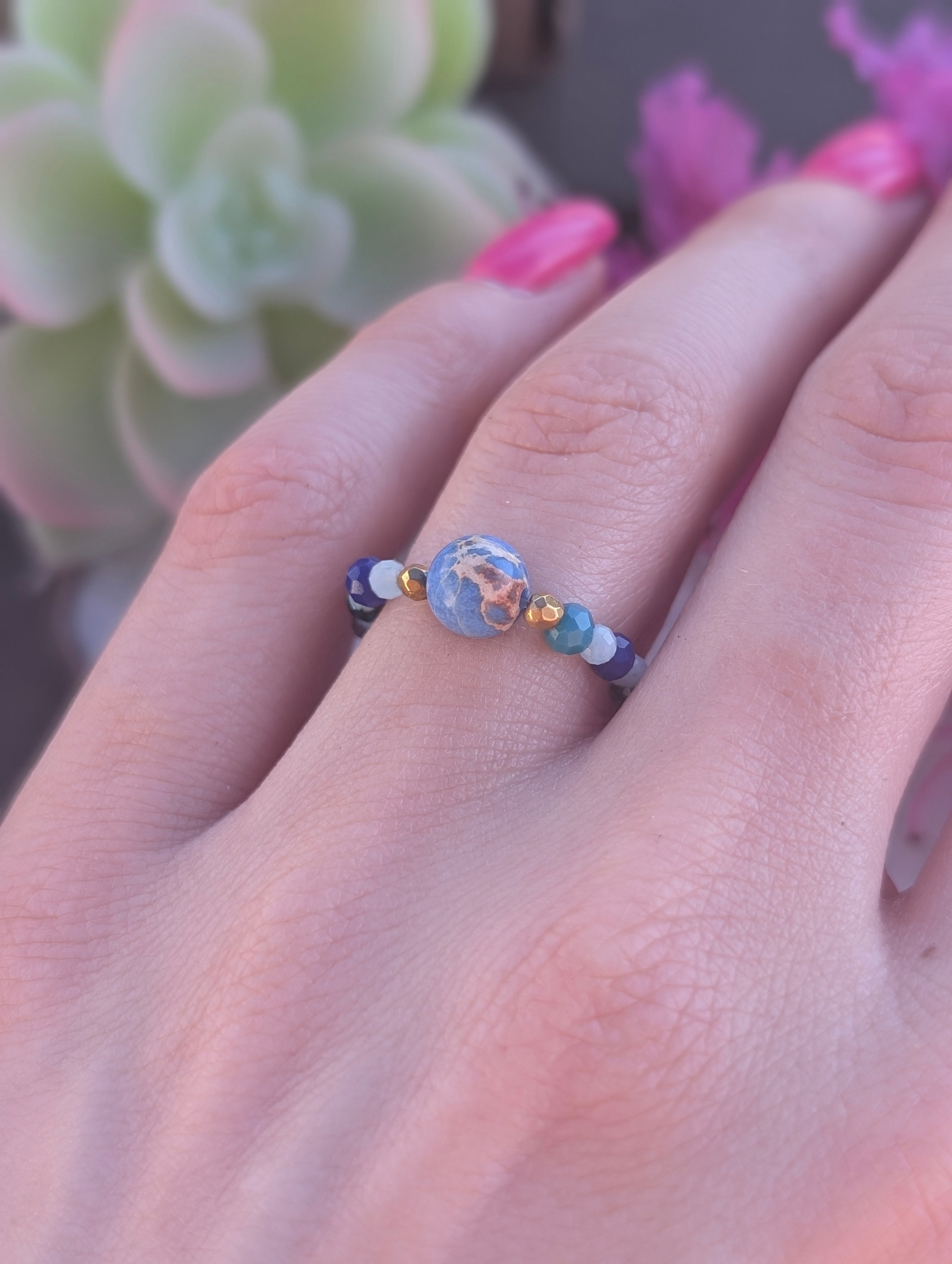 Ocean Inspiration - Blue Imperial Jasper