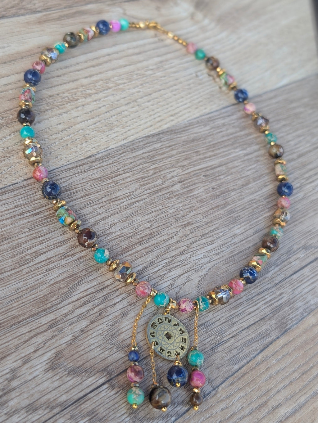 Astrolog - Imperial Jasper + Brown Agate