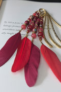 Red Feather - Jade & Imperial Jasper
