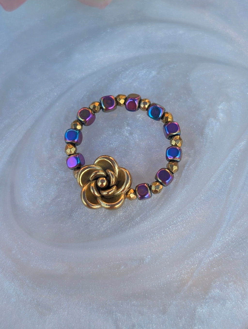 Golden Rose Hematite