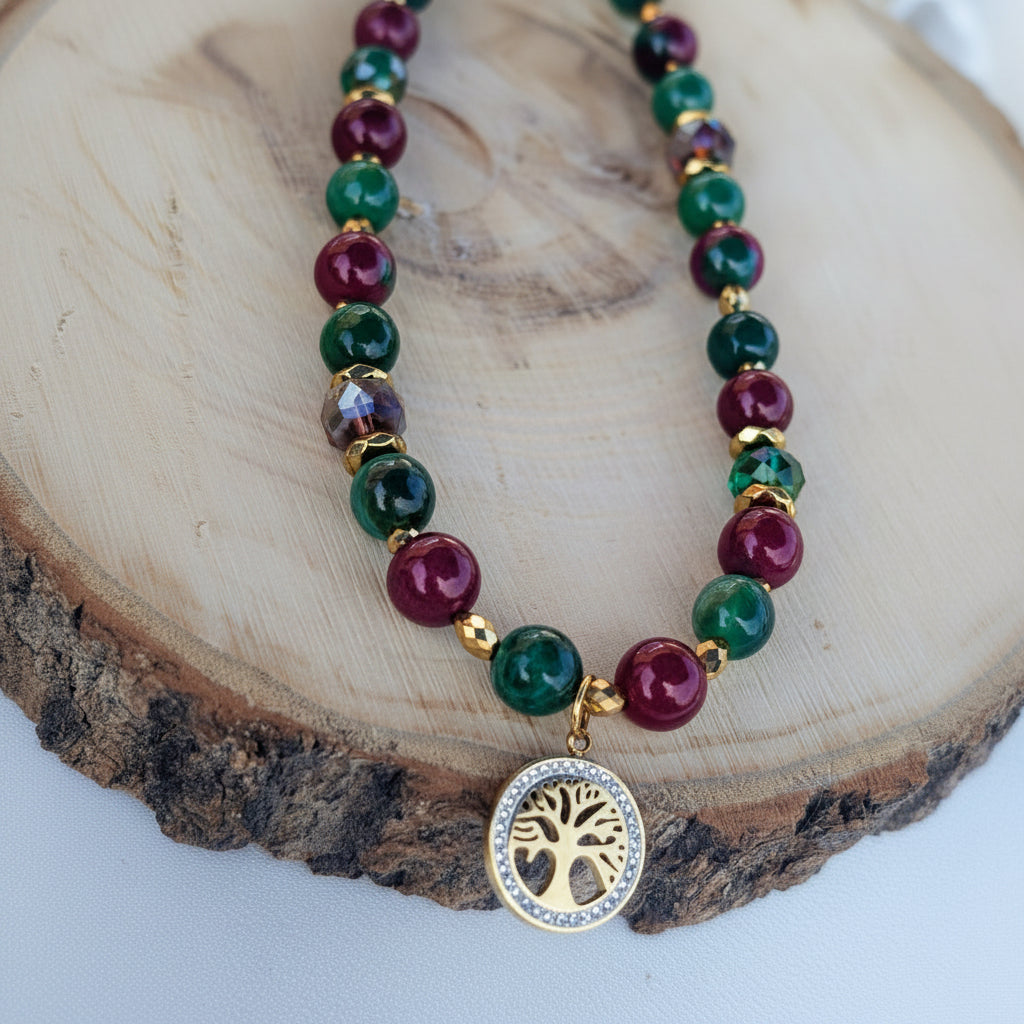 Forest Treasure - Zoisite & Green Agate