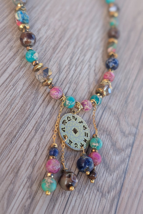 Astrolog - Imperial Jasper + Brown Agate